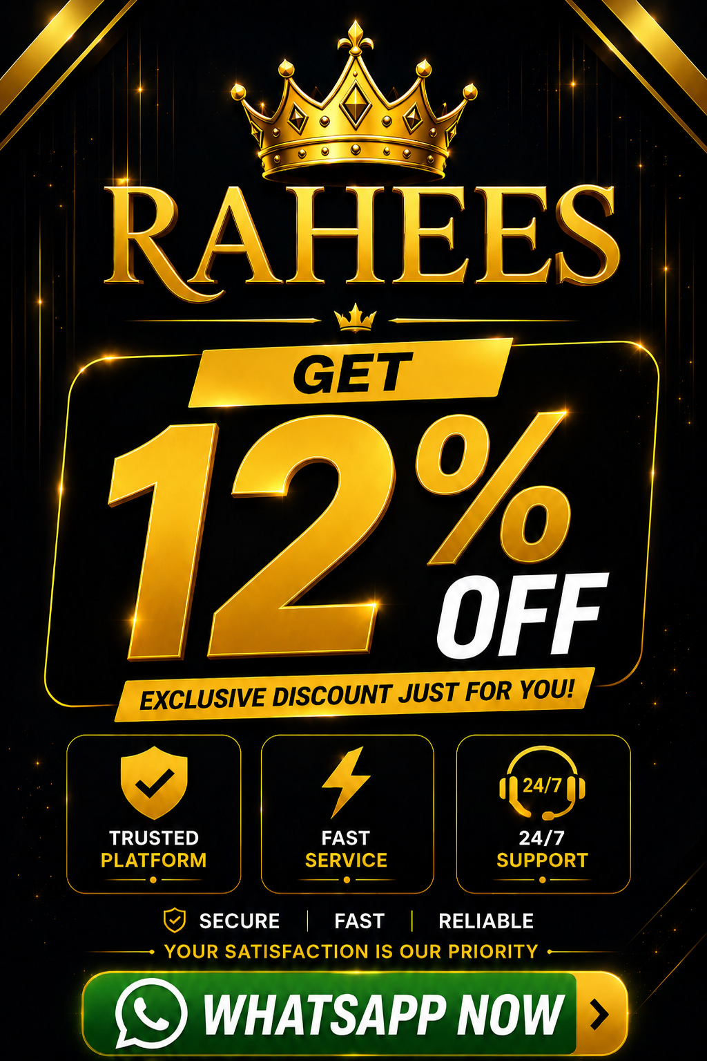 Rahees exclusive offer